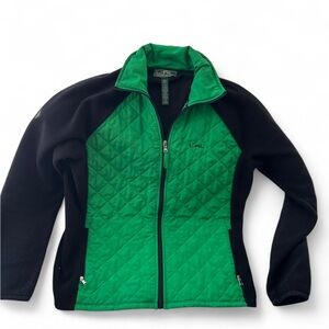 Ralph Lauren Women's Green and Black Ski Jacket